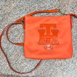 Tommy Hilfiiger Orange Logo Crossbody